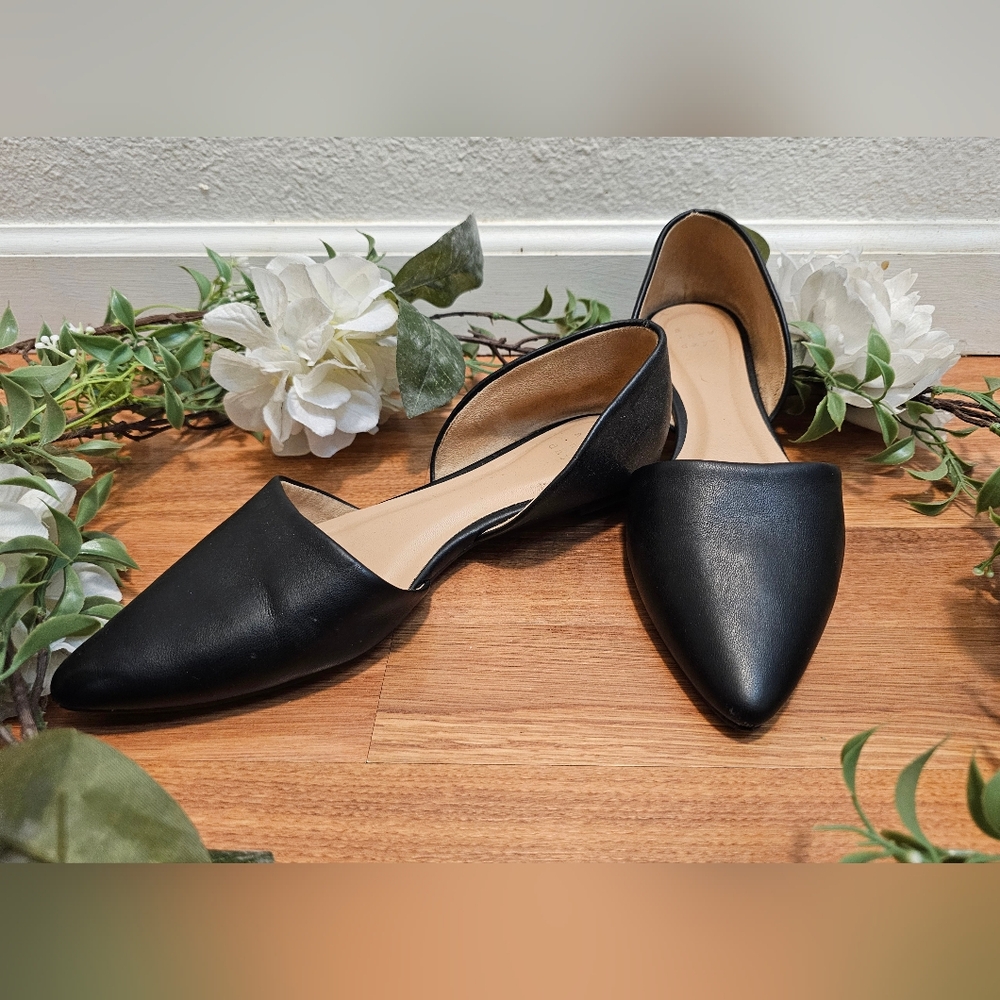 Black Flats sz 9 Gently worn